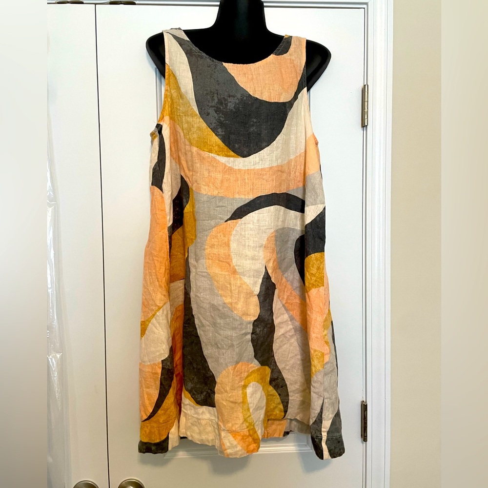 Breezy linen dress
